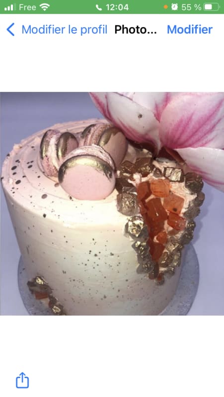 gâteau anniversaire